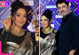 Anupamaa star Rupali Ganguly makes a stunning appearance with husband Ashwin Verma on red carpet; dazzles in a saree