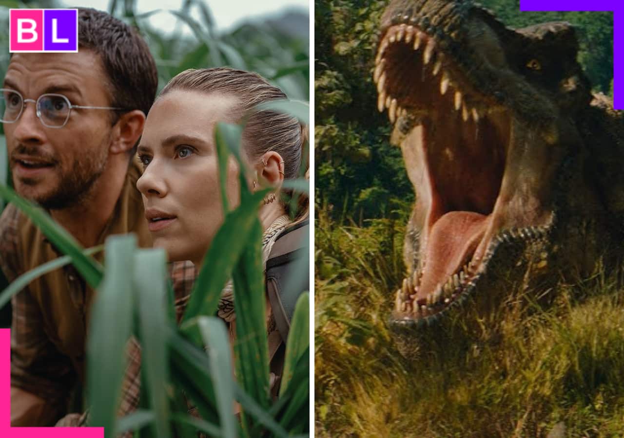 Scarlett Johansson leads the charge against savage new dinosaurs