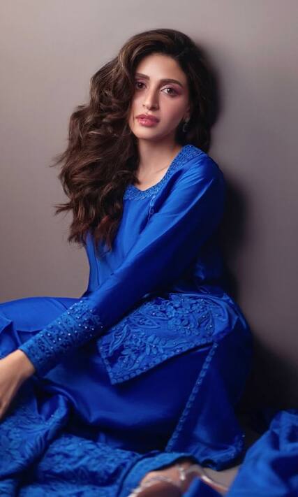 anmol baloch black dress Anmol Baloch Black Copper Long Shirt, Trouser with Dupatta | 50% OFF