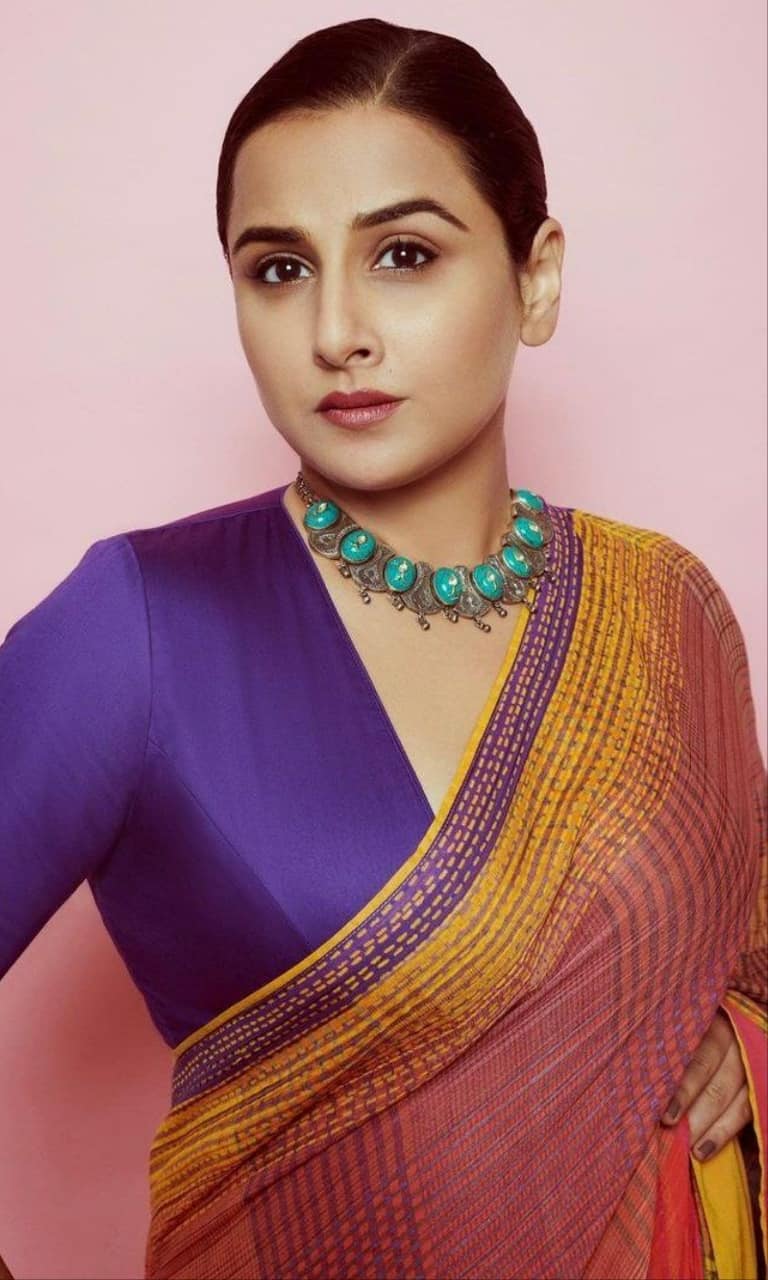 Top 10 blouse designs Vidya Balan rocks with grace!