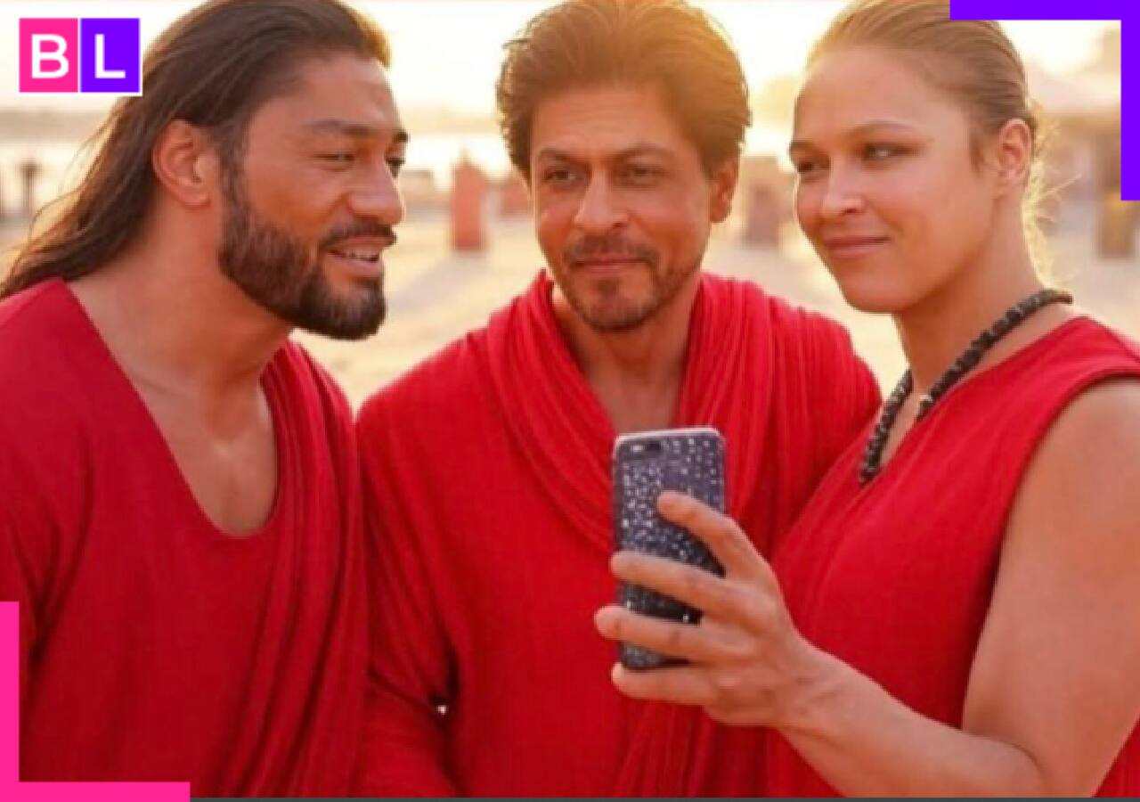 Did Shah Rukh Khan meet WWE wrestlers Roman Reigns, Ronda Rousey at Maha Kumbh? Know the truth behind viral photos Did Shah Rukh Khan meet WWE wrestlers Roman Reigns, Ronda Rousey at Maha Kumbh? Know the truth behind viral photos