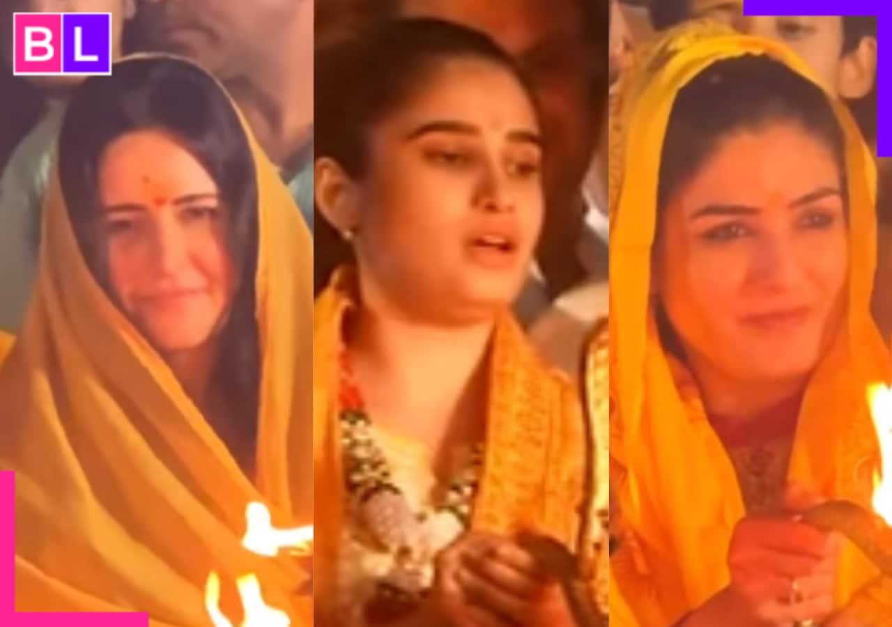 Katrina Kaif, Raveena Tandon and Rasha Thadani take a holy dip, attend Ganga aarti at Mahakumbh 2025 Katrina Kaif, Raveena Tandon and Rasha Thadani take a holy dip, attend Ganga aarti at Mahakumbh 2025