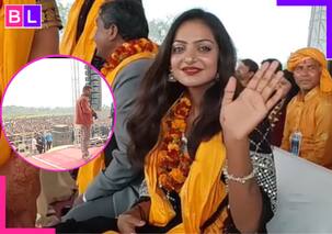 Mahakumbh की वायरल गर्ल मोनालिसा की एक झलक पाने के लिए उमड़ी हजारों की भीड़, नेपाल का Video देख...