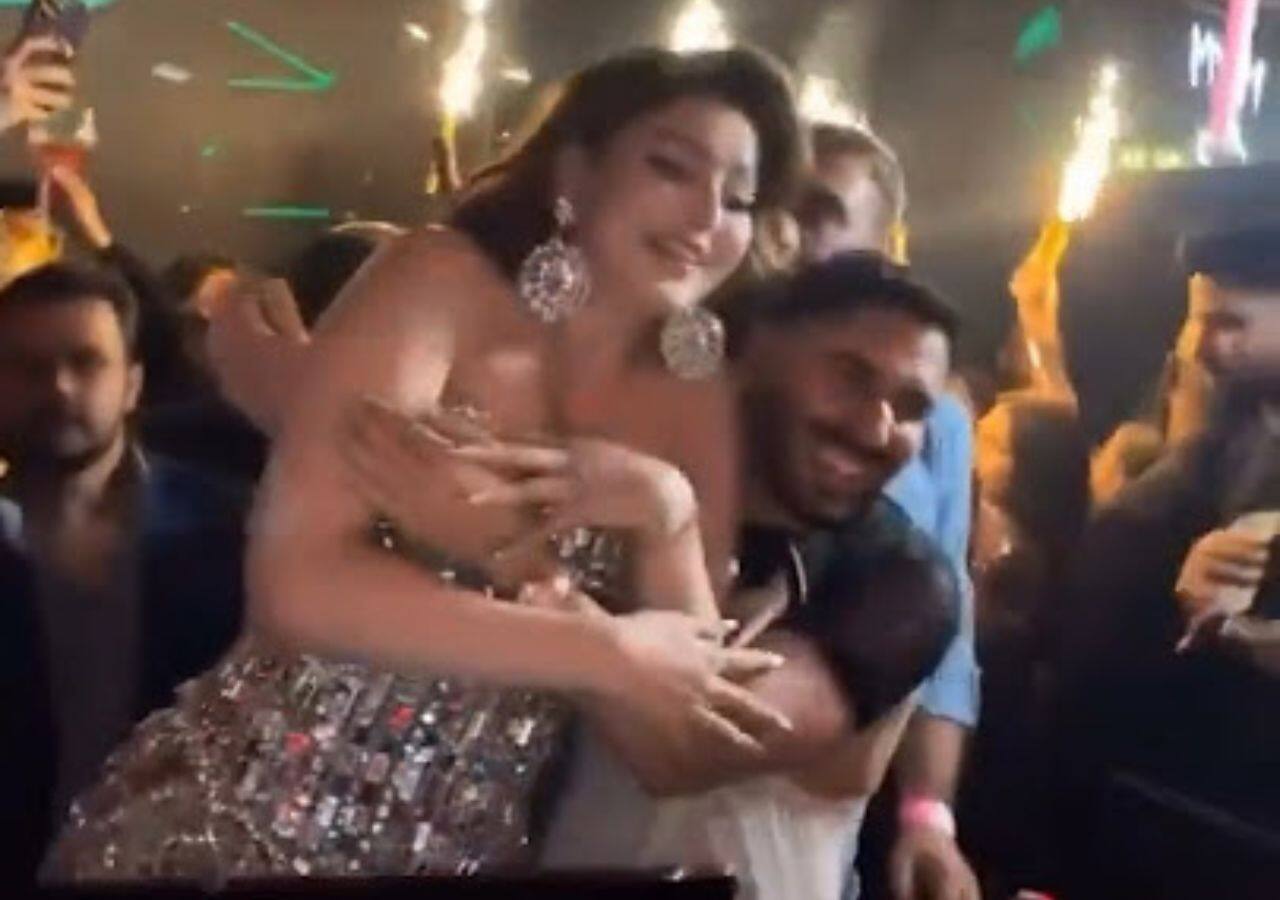 urvashi orry birthday dance video