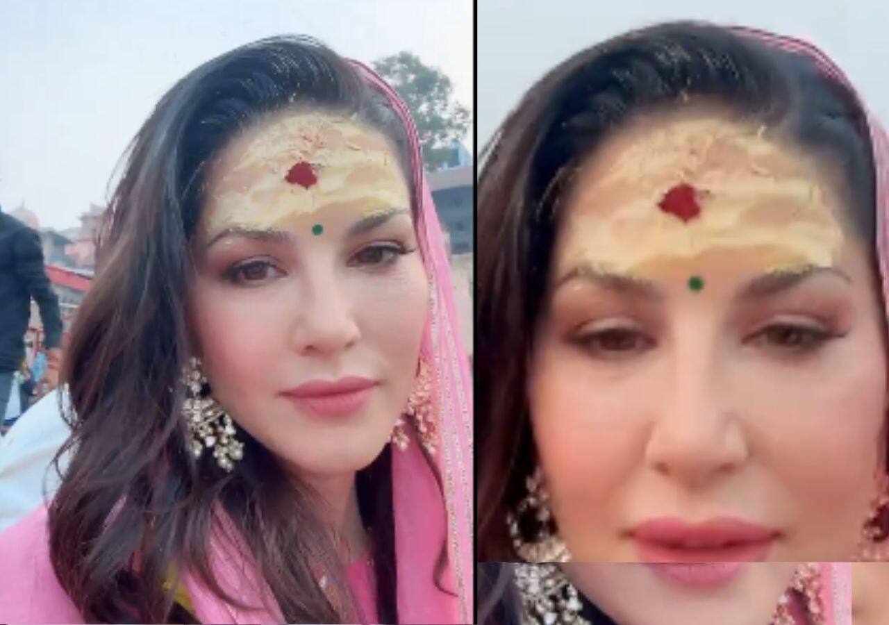 sunny leone at mahakumbh