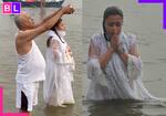 Mahakumbh पहुंची Tina Datta ने त्रिवेणी संगम में लगाई आस्था की डुबकी, पिता संग किया महास्नान