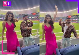 Urvashi Rautela dances to Dabidi Dibidi with Orry during India Vs Pakistan match; netizens joke, 'Happy only for Daaku Maharaaj...'