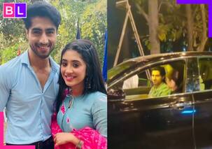 Harshad Chopda, Shivangi Joshi spotted shooting for their new show, video goes VIRAL