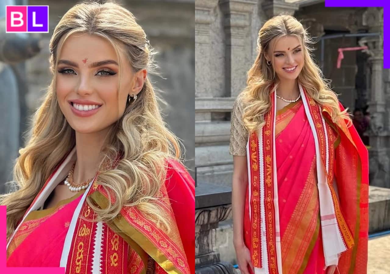 Miss World 2024 Krystyna Pyszkova dons a desi look during her Telangana trip, says 'Getting to know different…'