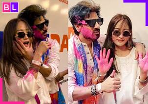 Chum Daran संग Karan Veer Mehra ने खेली पहली बार होली, बॉडीगार्ड बनकर किया...