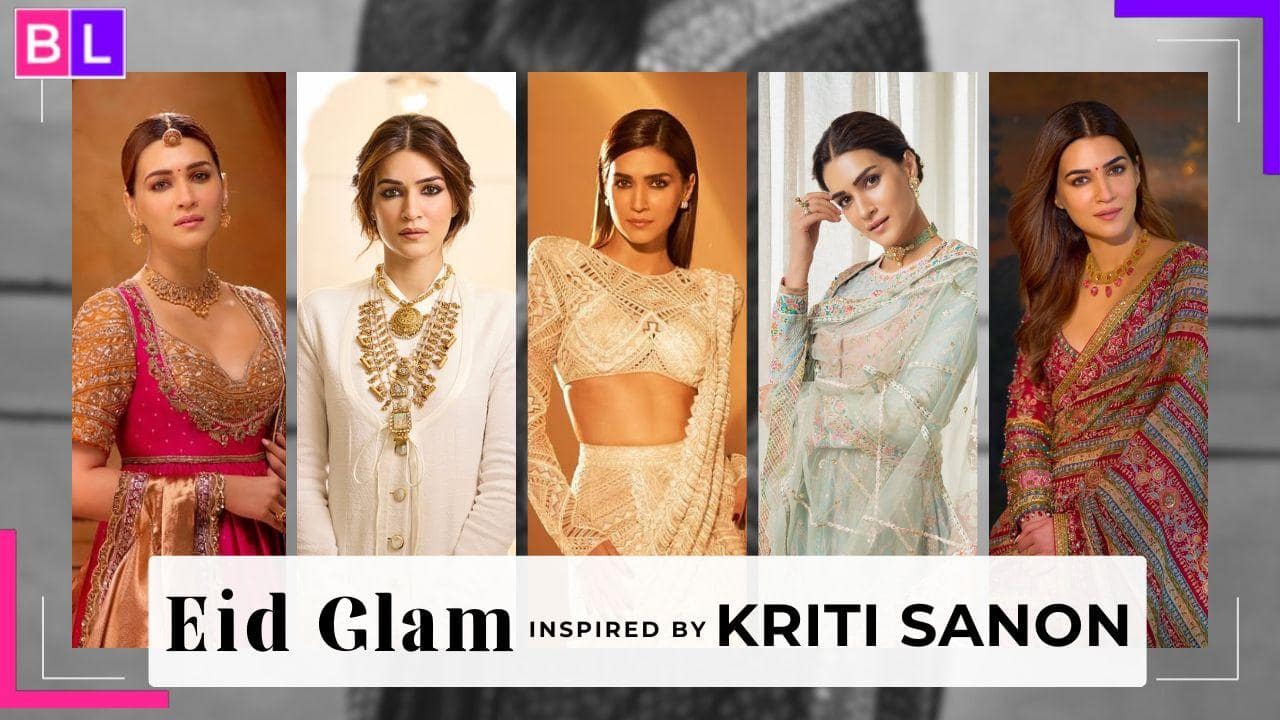 Steal Kriti Sanon’s elegant ethnic looks, from Anarkalis to Shararas