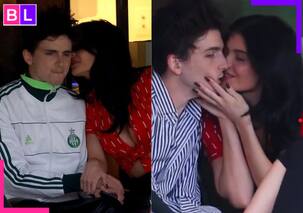 Timothée Chalamet and Kylie Jenner share kisses and laughs during Tennis Tournament in California