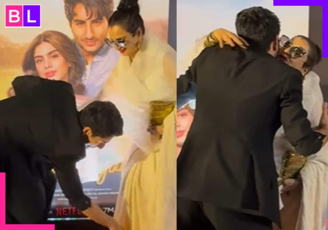 Nadaaniyan screening: Ibrahim Ali Khan viral moment with Rekha is about…; Khushi Kapoor and Suhana Khan make…
