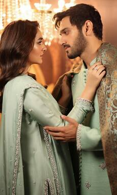 Top 10 Yumna Zaidi and Wahaj Ali romantic moments from Pakistani drama Tere Bin