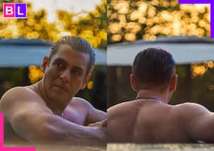 Salman Khan flaunts muscles in shirtless pool pictures, fans say ‘Aag laga di…’