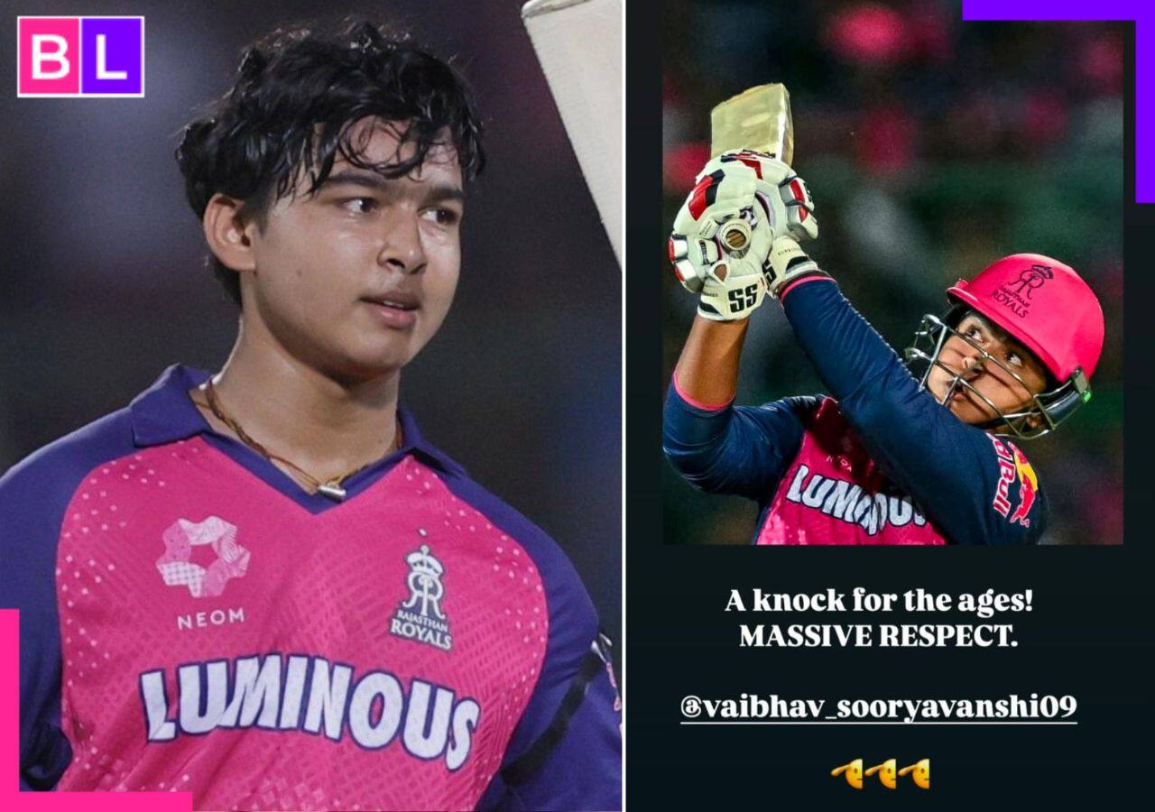Vaibhav Suryanvanshi creates history, becomes first Indian cricketer to score fastest IPL century; here’s how movie stars react Vaibhav Suryanvanshi creates history, becomes first Indian cricketer to score fastest IPL century; here’s how movie stars react