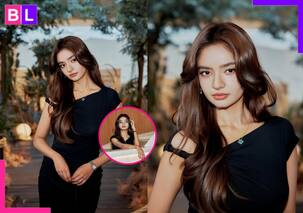 ब्लैक ड्रेस में अनुष्का सेन का कातिलाना अंदाज, फैंस बोले- ''हॉटनेस की हद...''