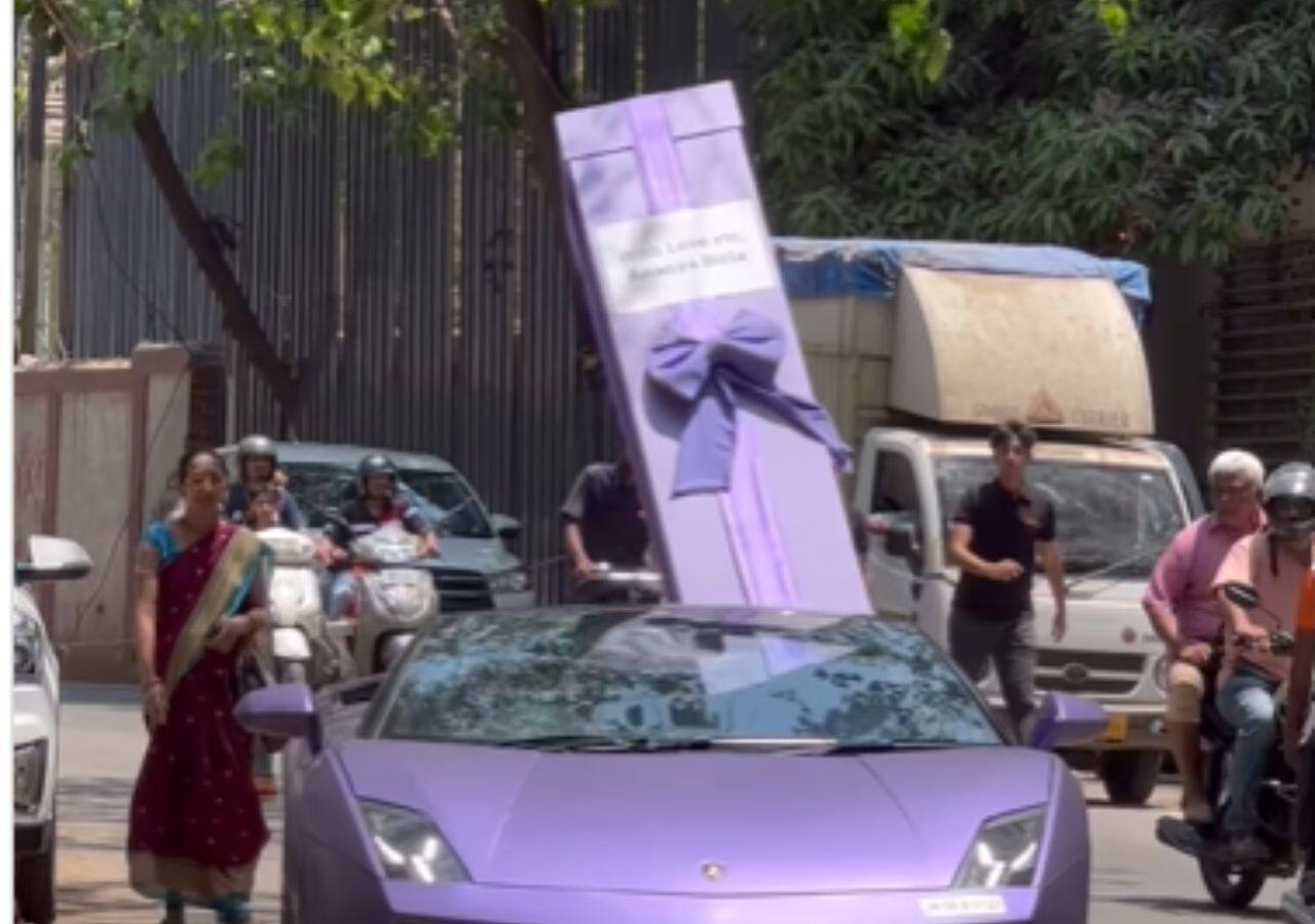 purple lamborghini