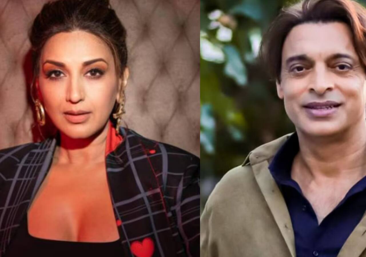 Shoaib Akhtar and Sonali Bendre