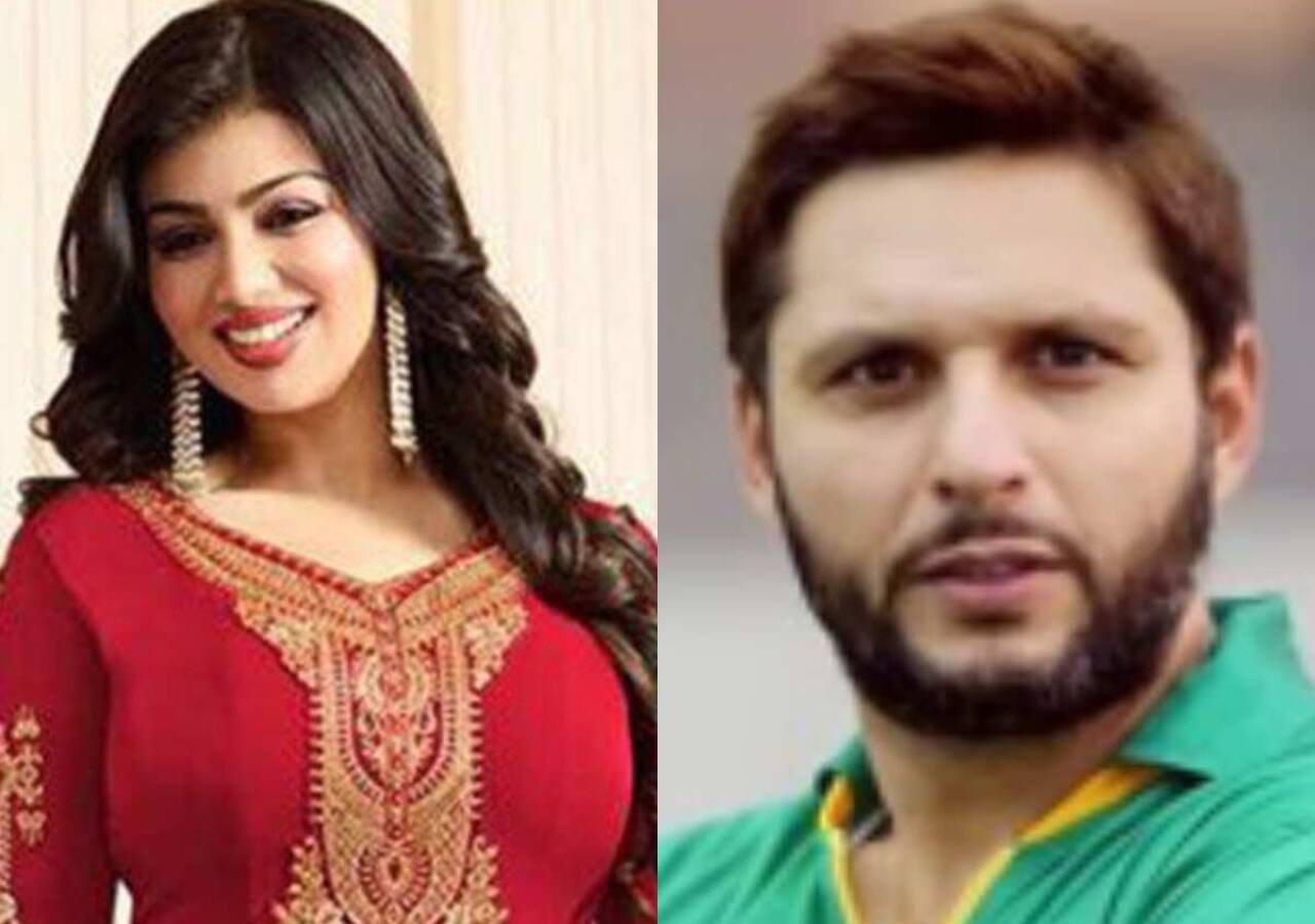 Ayesha Takia and Shahid Afridi
