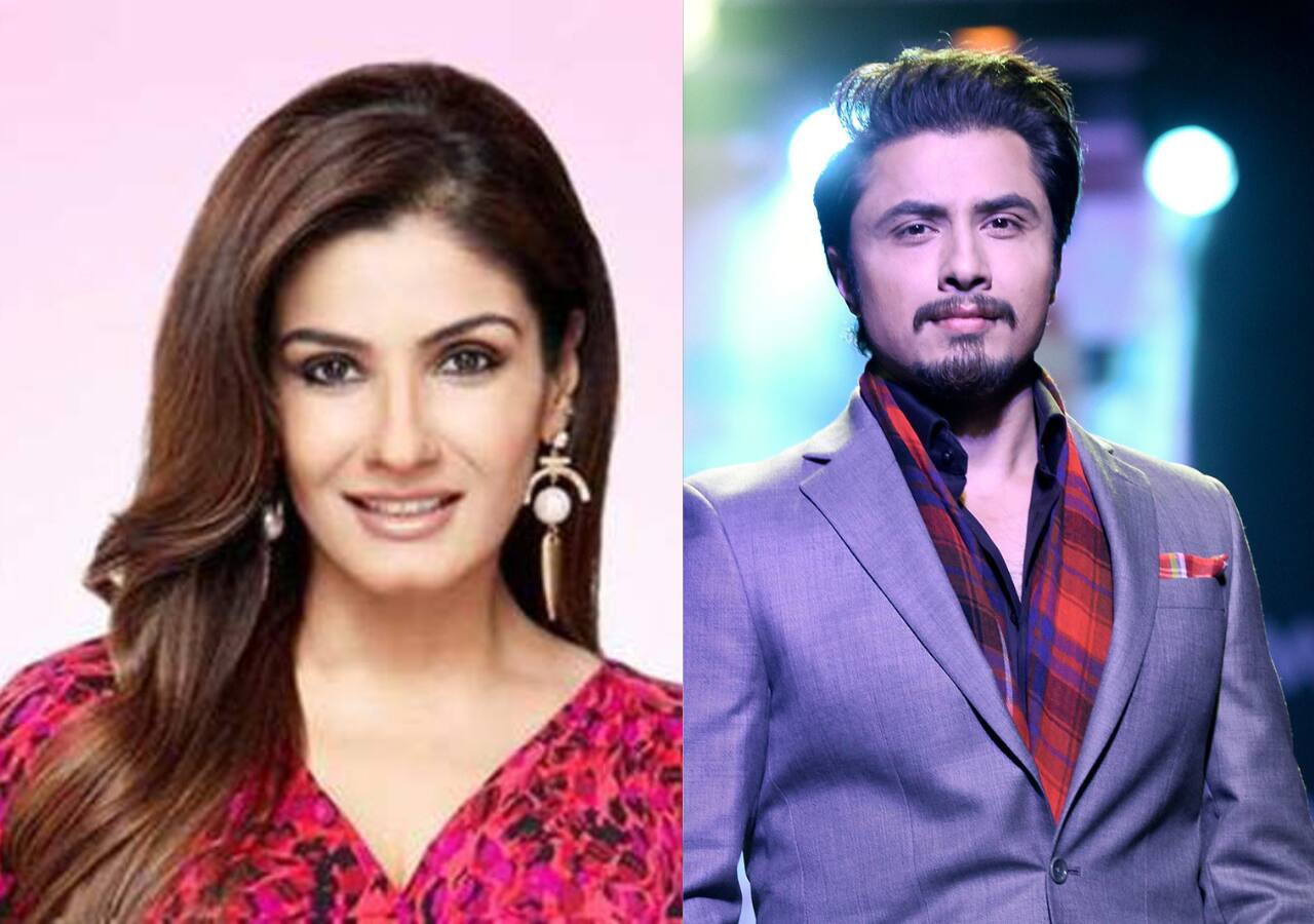 Raveena Tandon and Ali Zafar