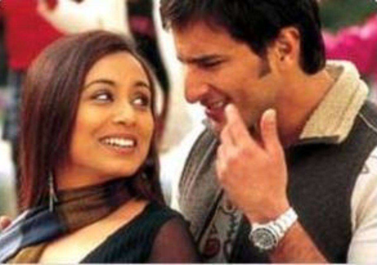 Rani kissing saif