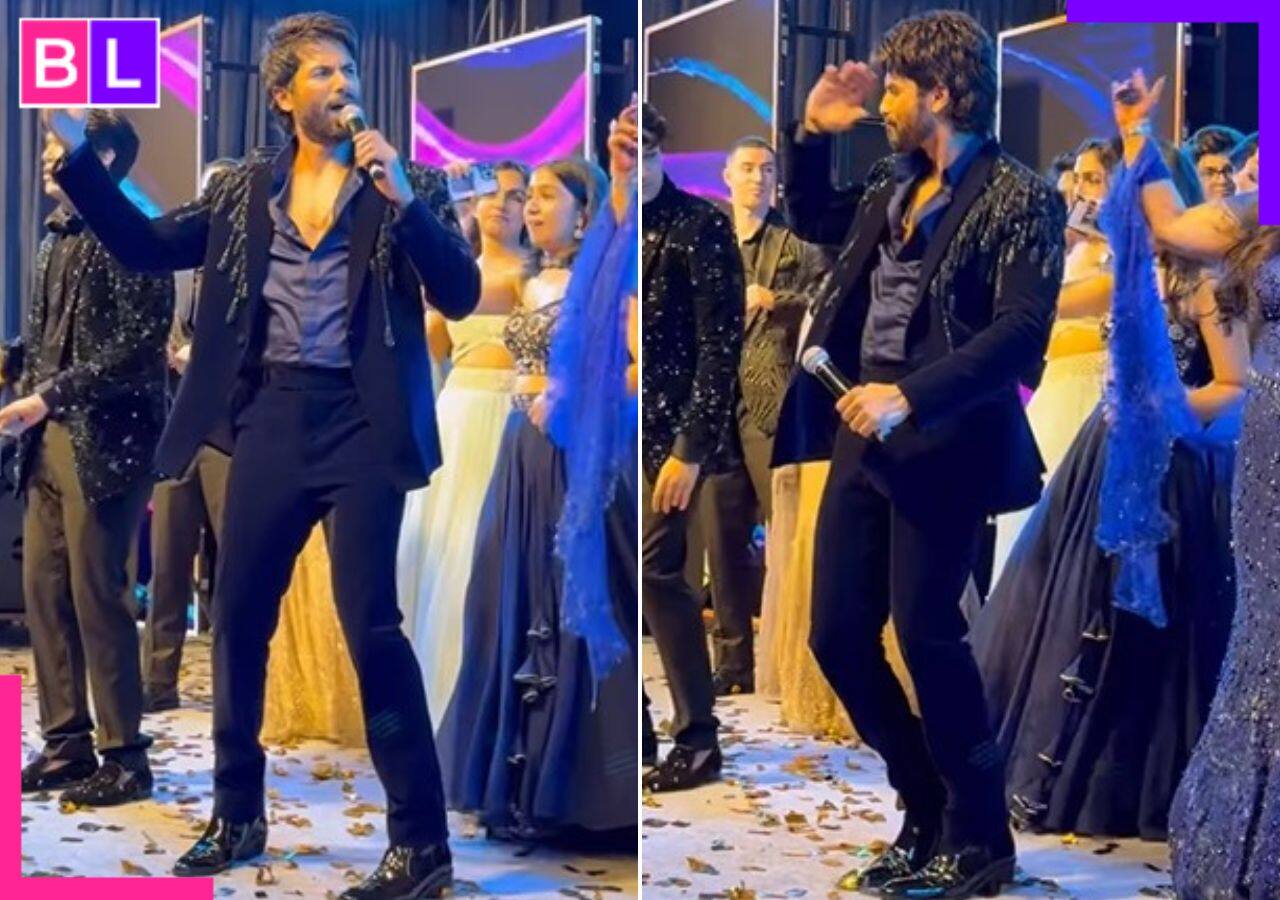 Shahid Kapoor wins hearts as he grooves to Mauja Hi Mauja, croons Shaam Shandaar at Seema Singh’s daughter’s sangeet