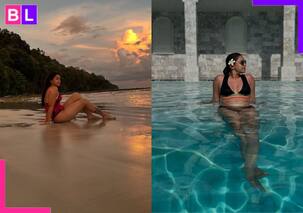 समंदर किनारे ब्लैक बिकिनी में इस एक्ट्रेस का हॉट लुक वायरल, तो रेड मोनोकिनी पहन इतराईं, फैंस बोले- 'तुम इतनी सुंदर...'