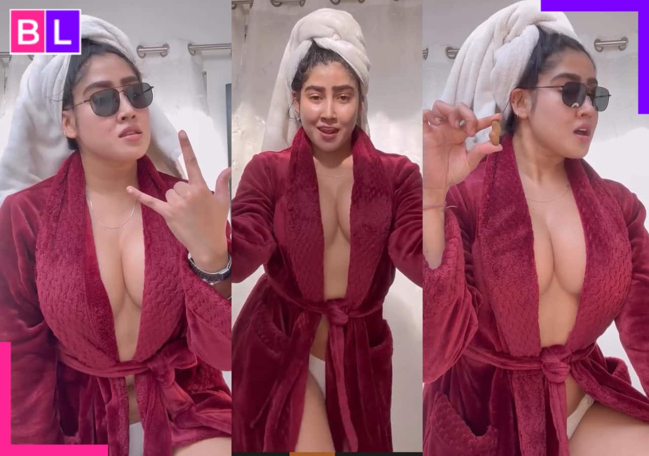 Sofia Ansari Hot Bathrobe Pics Viral On Internet Actress Flaunting