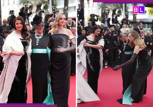 Cannes 2025: Helen Mirren and Cara Delevingne fix Aishwarya Rai’s dress like pros before...