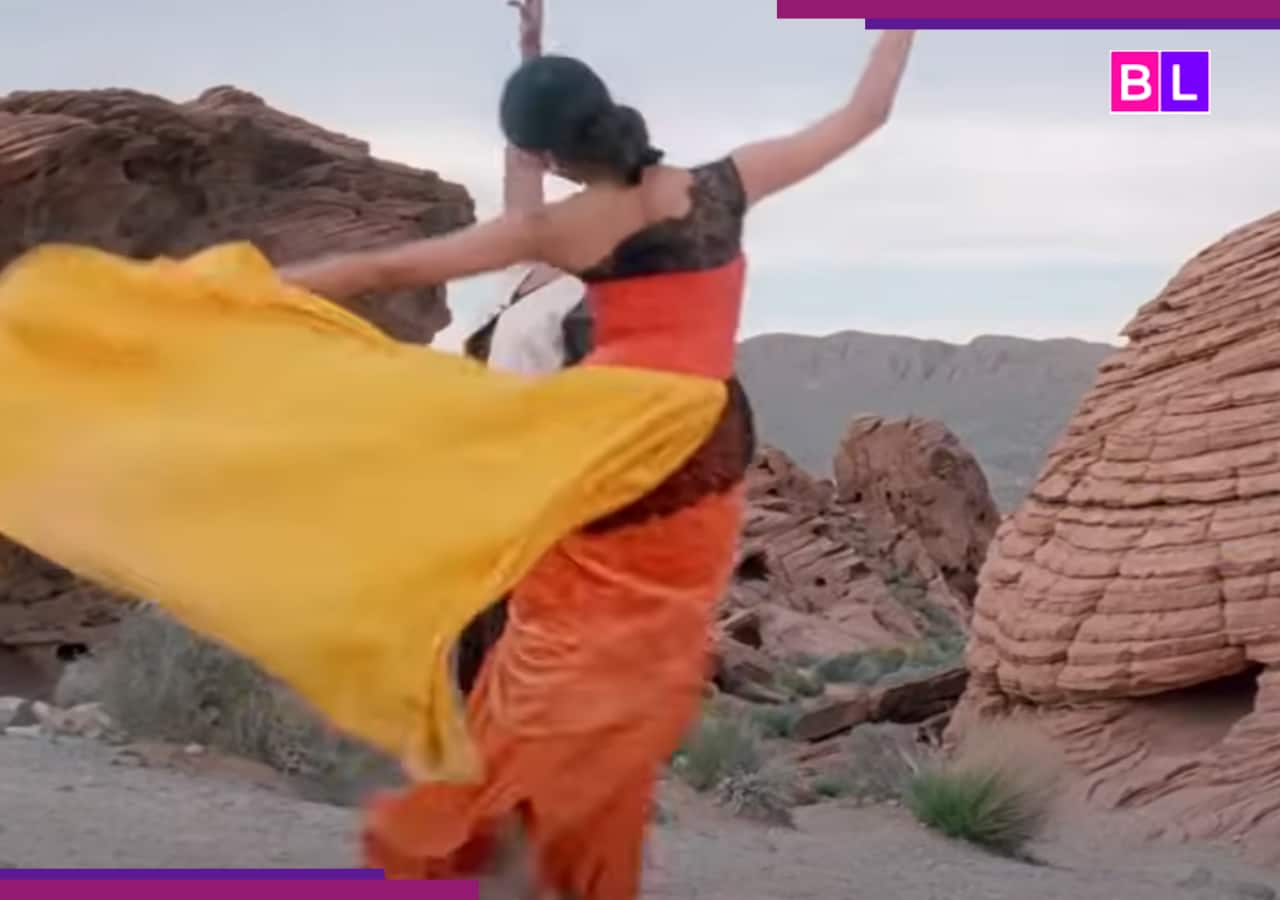 THIS actress was being pampered on a film set, her outfits in one song were inspired by queens around the world, 'Wasn't made to feel alien'