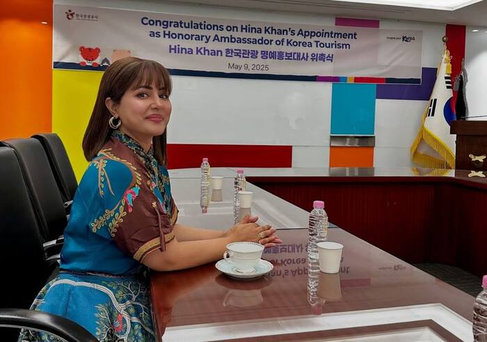 टीवी से लेकर इंटरनेशनल टूरिज्म तक, हिना खान ने रचा इतिहास : korea chose ...
