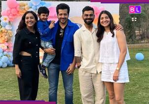 Virat Kohli and Anushka Sharma are head over heels in love, their UNSEEN pic from Vamika's birthday goes viral, it has pink-blue balloons and...