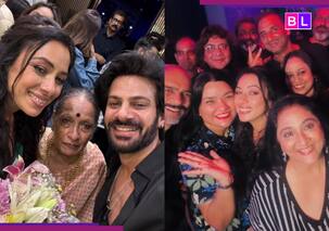 Anupamaa star Rupali Ganguly celebrates birthday with Rajan Shahi, Karan Veer Mehra, Arjun Bijlani and others [Watch inside videos]