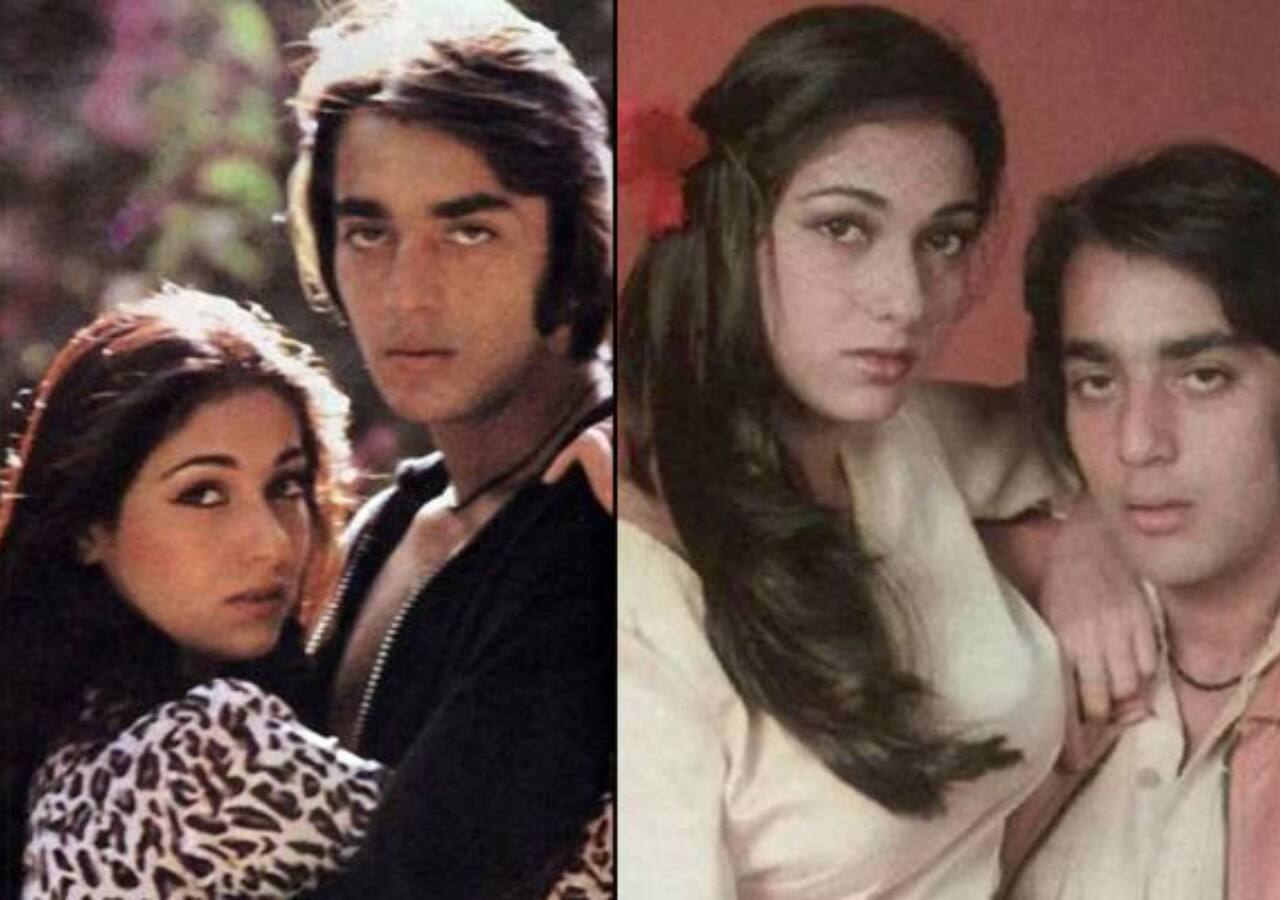 Tina Munim and Sanjay Dutt