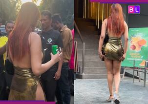 रिवीलिंग ड्रेस पहन सड़क पर निकली ये एक्ट्रेस, वीडियो देख लोग बोले- 'एक मिसाइल इन पर भी गिराओ'