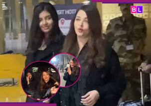 Cannes से वापस लौटी ऐश्वर्या राय का दिखा रॉयल लुक, बेटी का थामे हाथ, आराध्या संग एयरपोर्ट पर ऑल ब्लैक लुक में बनी सेंटर ऑफ अट्रैक्शन