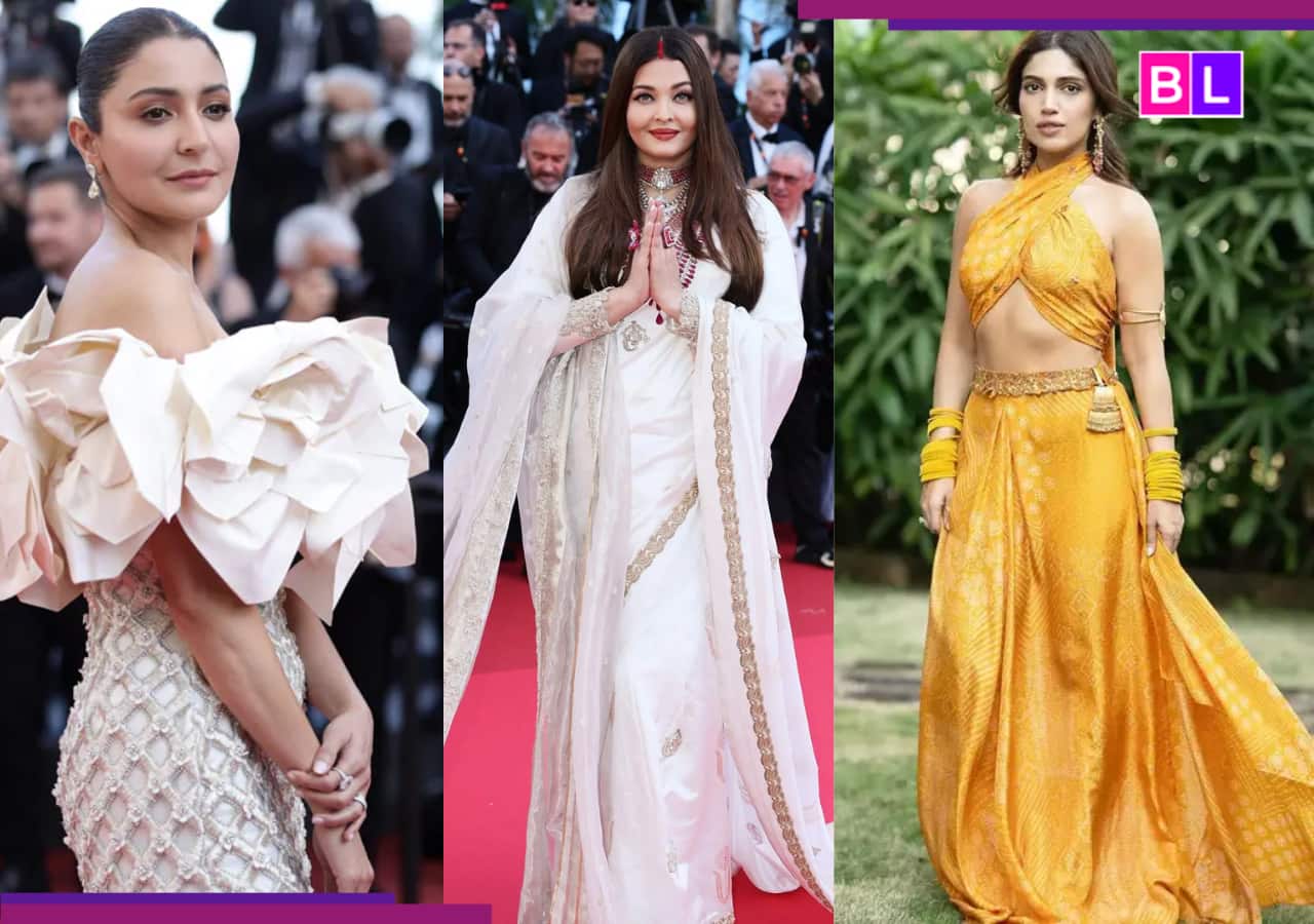 Anushka Sharma, Bhumi Pednekar, vaani Kapoor Laud Aishwarya Rai Sindoor 칸을보세요 2025
