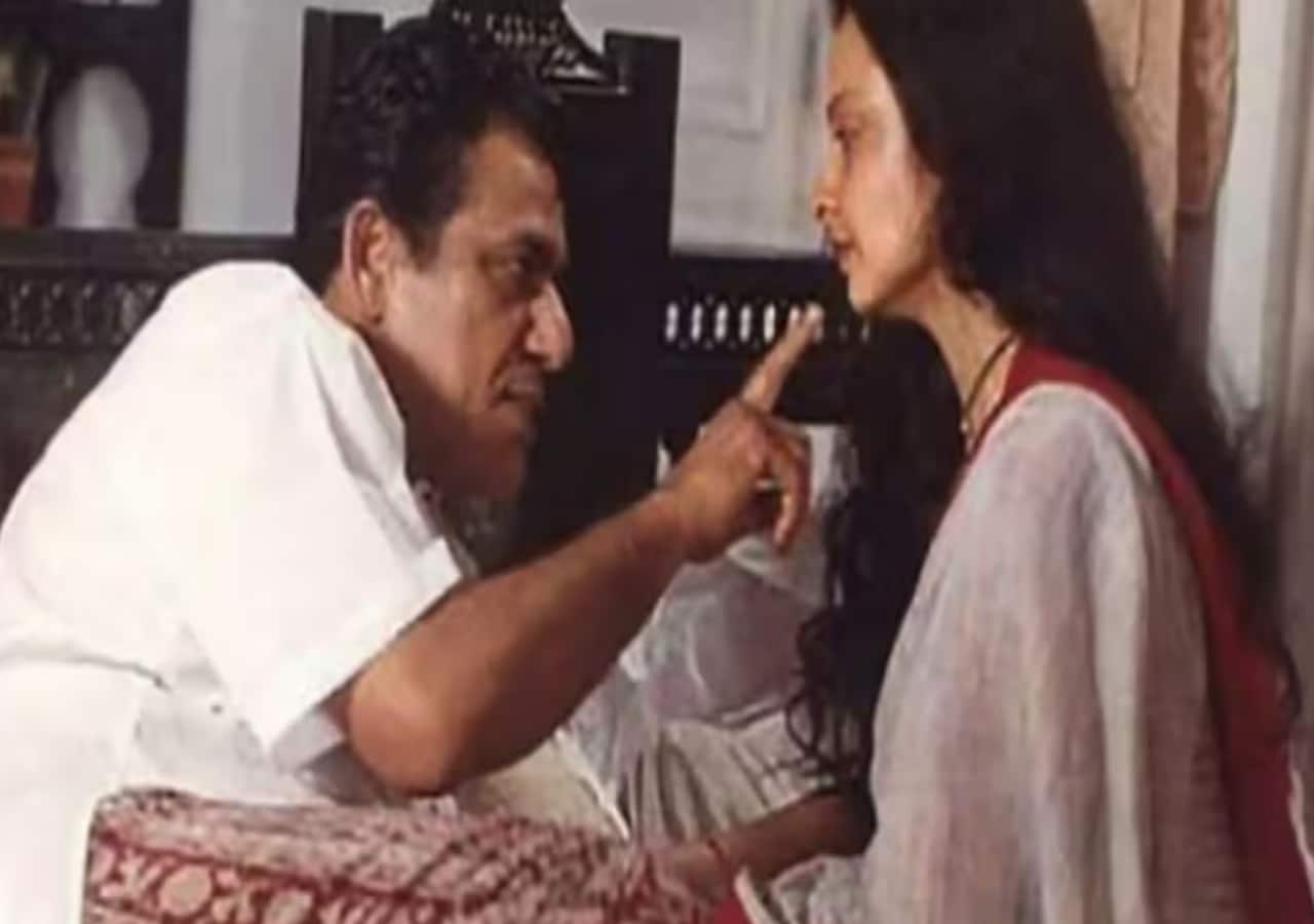 हे भगवान ये क्या! रेखा ने इस एक्टर को भी नहीं बख्शा, इतना कंट्रोल खोया कि दोनों ने कुर्सी पर किया ये गंदा काम 2 Om Puri And Actress Rekha