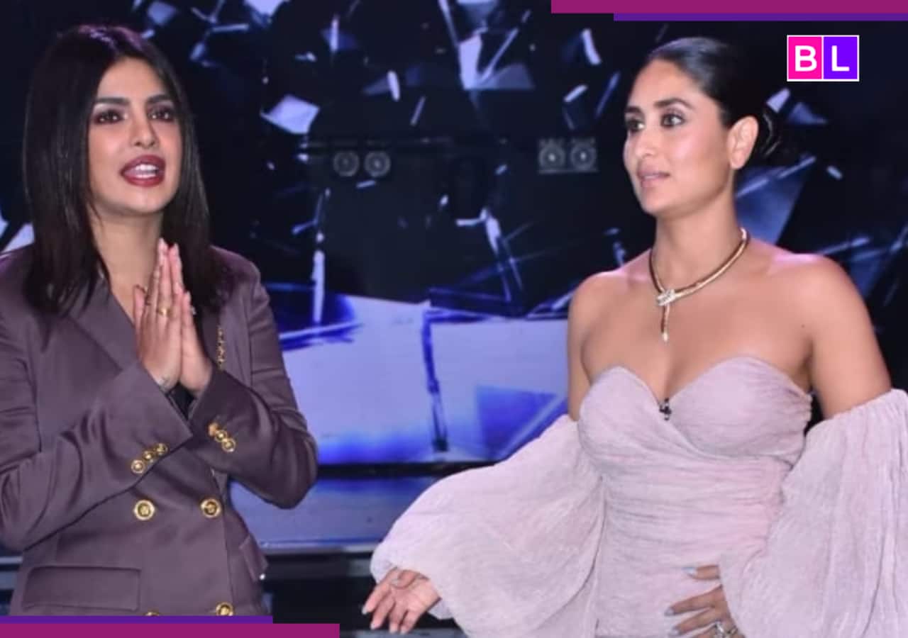 Kareena Kapoor looks SURPRISED with Priyanka Chopra’s unexpected reaction to this ‘crazy’ similarity between them; watch viral video