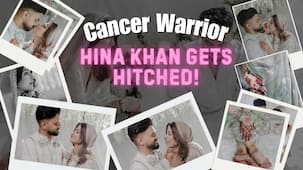 Hina Khan beams with joy as she ties the knot with long time beau Rocky Jaiswal [Video]