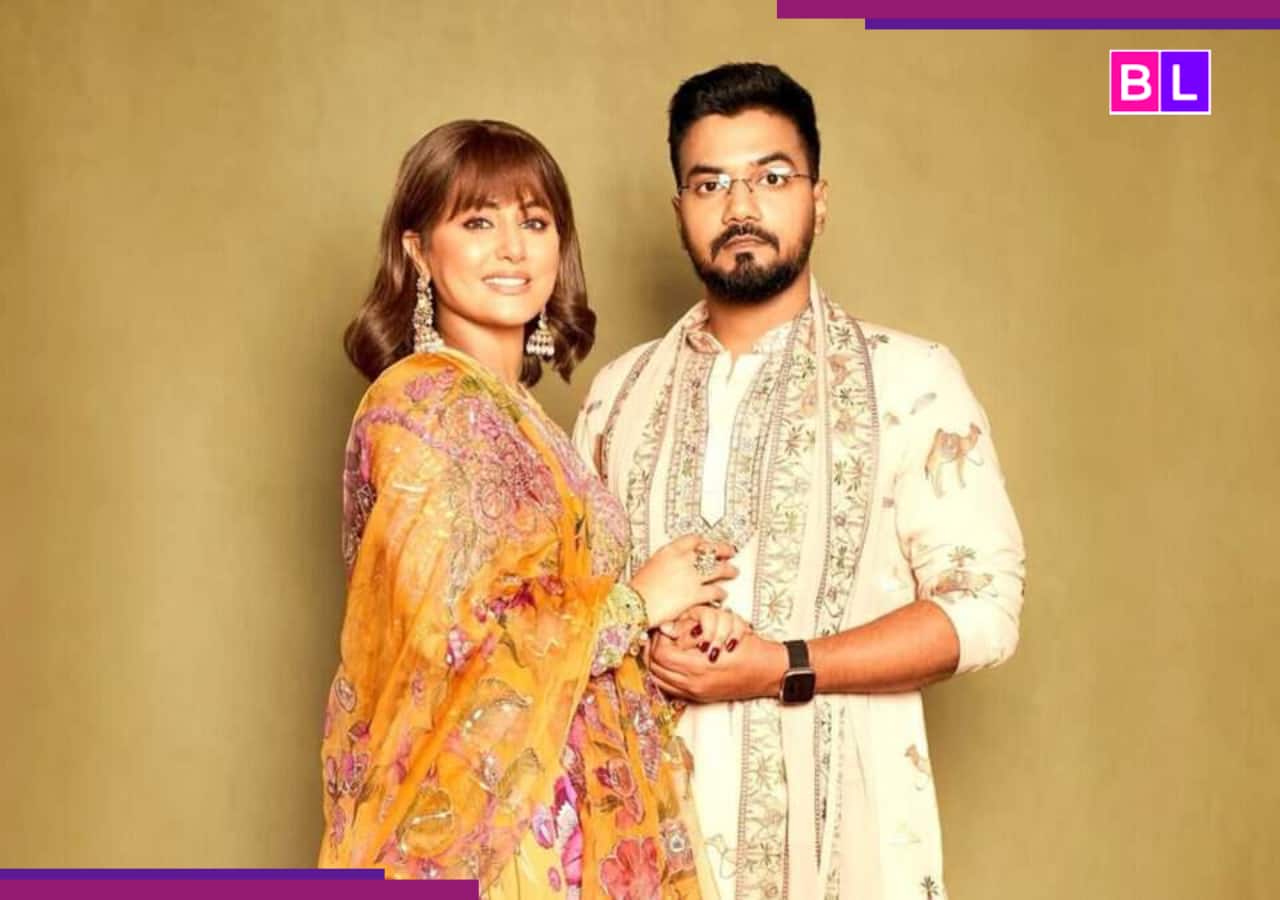 Hina Khan's husband Rocky Jaiswal wins hearts by doing THIS; calls him 'Rooh Ka Sukoon' [Watch]