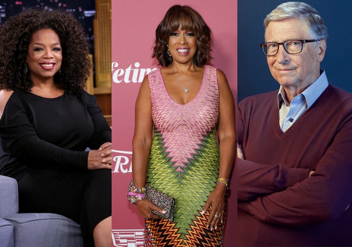 Oprah, Gates, & Queen Rania shine at Bezos’s wedding party!