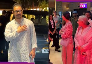 Sitaare Zameen Par screening: Aamir Khan accompanied with son Azad; Gauri Spratt avoids getting clicked, covers her face as... [Watch viral video]