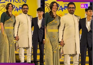 गर्लफ्रेंड गौरी और बेटे आजाद संग 'सितारे जमीन पर' की स्क्रीनिंग में पहुंचे आमिर खान, कैमरे के सामने हाथों में हाथ डाले दिखा कपल