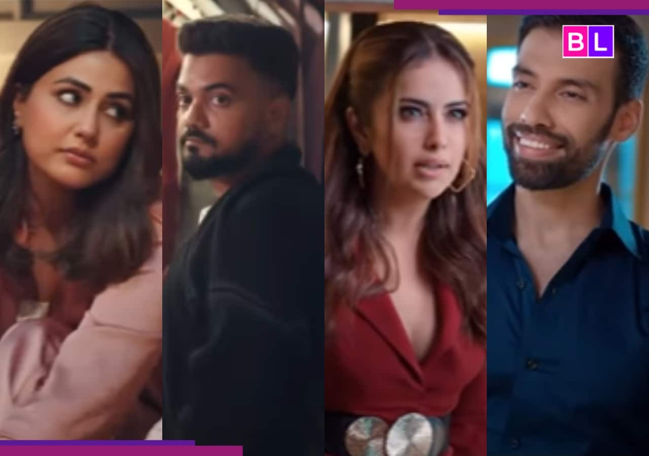 PATI PATNI AAR PANGA PROMO: HINA KHAN-ROCK JAISWAL का 'यस ट्यूम था बेबी' मंत्र काम करता है? अविका गोर की पसंद मिलिंद चंदवानी को छोड़ दें ...