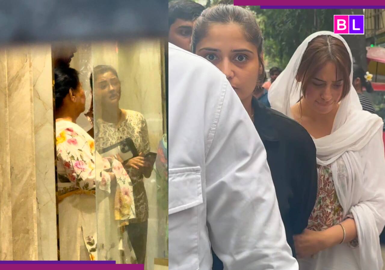 Shefali Jariwala funeral: Parag Tyagi takes her mortal remains home; Rashami Desai, Mahira Sharma and others reach to pay their last respects