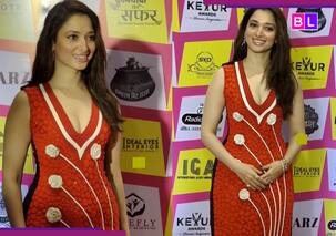 रेड फिटेड ड्रेस में Tamannaah Bhatia ने लूटी महफिल, मिल्की ब्यूटी का हुस्न देख थम गईं फैंस की नजरें