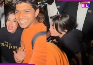 Urfi Javed MOBBED by fans, loses cool after crowd gets too...: 'Dhakka mat...' [Watch viral video]
