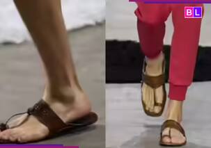 Prada's Kolhapuri chappals costs a whopping...; netizens slam Prada’s new luxury footwear for being too...